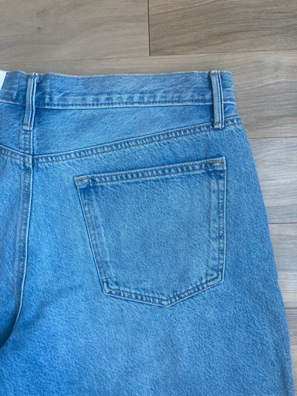 Sonoma jean short mid rise raw hem cotton boho coastal cowgirl western size 14 - Picture 10 of 13